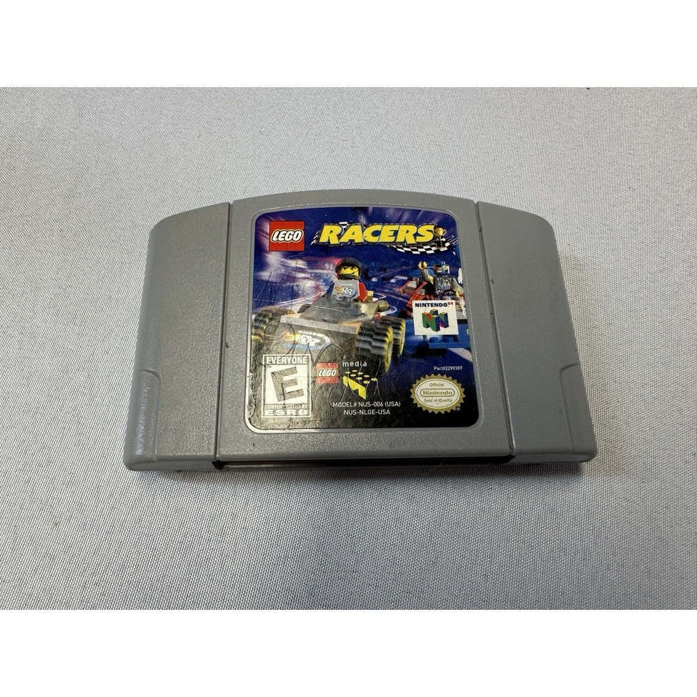 Lego Racers (Nintendo 64, 1999) N64 Fully TESTED and Working AUTHENTIC